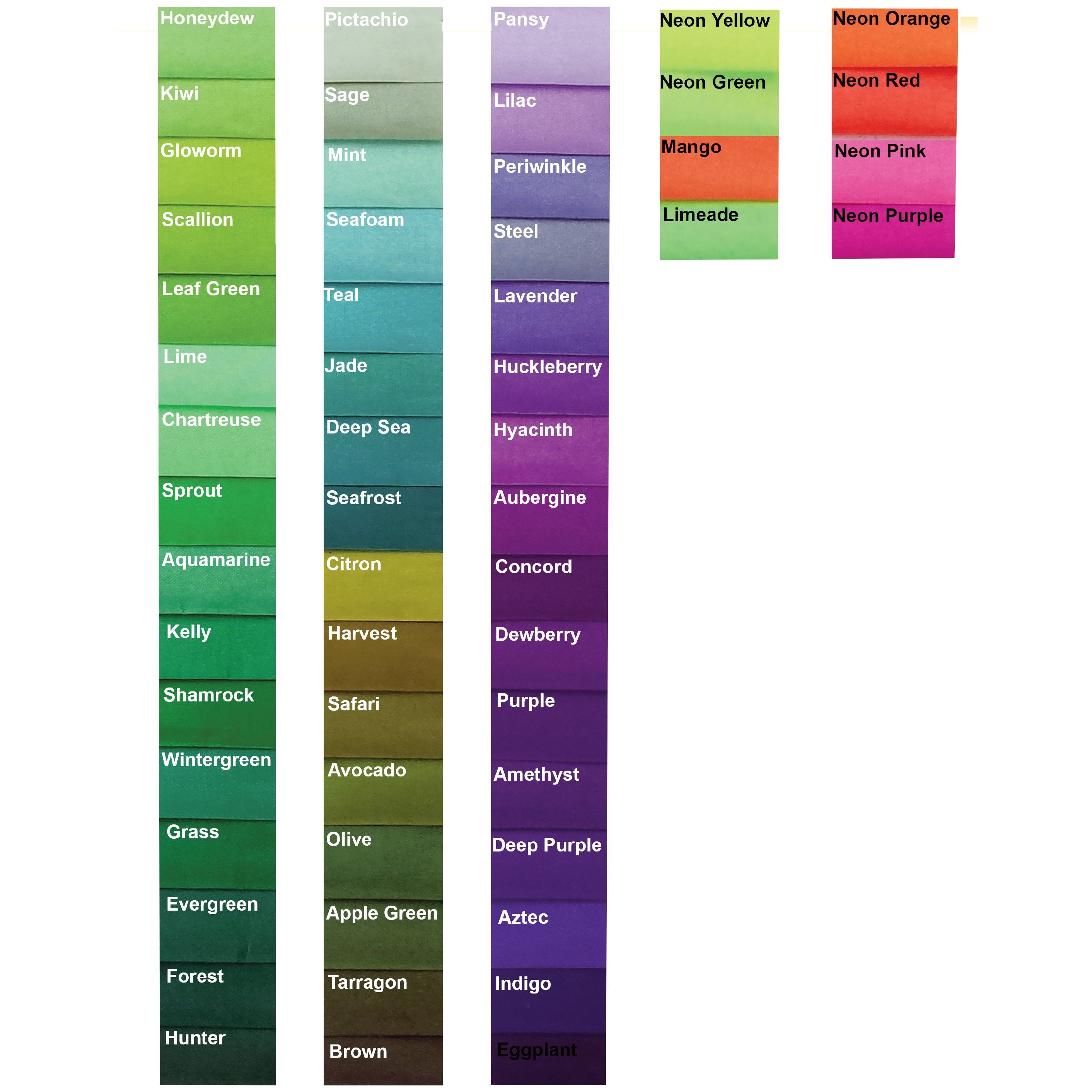 Fabric: Polychina Silk Chart 2